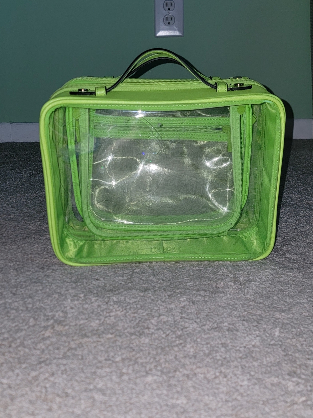Calpak Large Clear Cosmetics Travel Case - DISCONTINUED COLOR